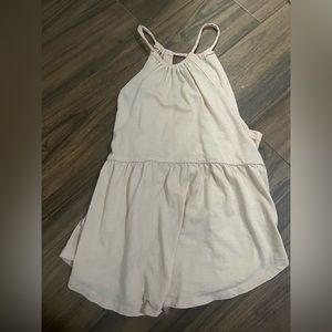 Pink top with open back